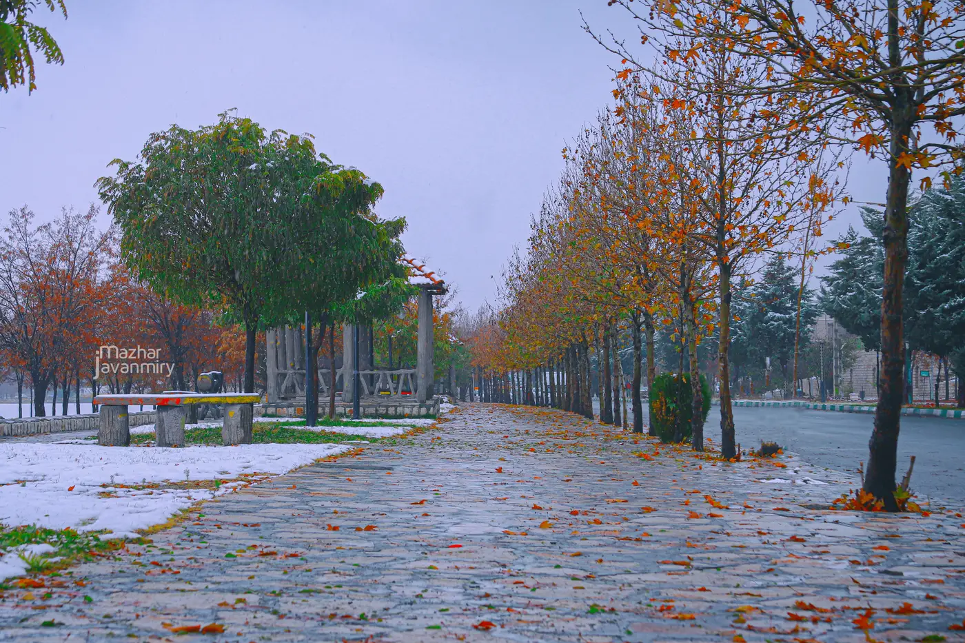 کامیاران · استان کردستان · پاییزِ بوستان شهر